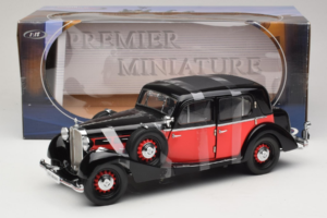 Maybach SW35 Hardtop Черен Червен Premier Miniature 1:18 PM-38208 Метал — снимка 6 от 6
