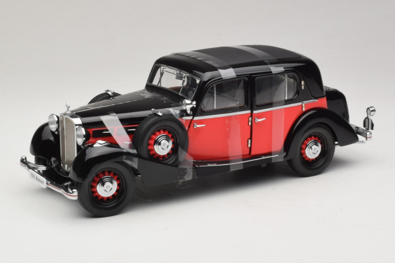 Maybach SW35 Hardtop Черен Червен Premier Miniature 1:18 PM-38208 Метал