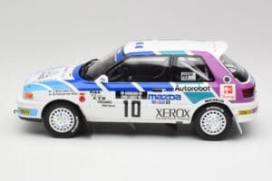 Mazda 323 GTX #10 T. Makinen / S. Harjanne 1000 Lakes Rally 1991 Otto 1:18 OT1099 Смола — снимка 3 от 6
