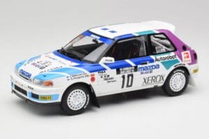 Mazda 323 GTX #10 T. Makinen / S. Harjanne 1000 Lakes Rally 1991 Otto 1:18 OT1099 Смола
