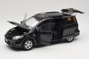 Mazda 5 Черен Paudi Model 1:18 2169BK Метал — снимка 2 от 8