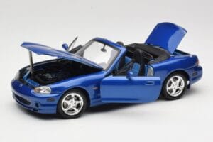 Mazda MX-5 NA 10th Anniversary Blue Metallic Gate 1:18 01071 Метал — снимка 2 от 8