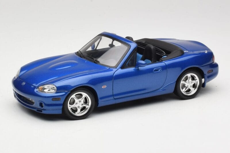 Mazda MX-5 NA 10th Anniversary Blue Metallic Gate 1:18 01071 Метал