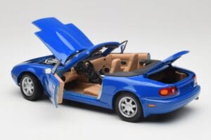 Mazda MX-5 NA Twilight Син Mica Gate 1:18 1013 Метал — снимка 5 от 8
