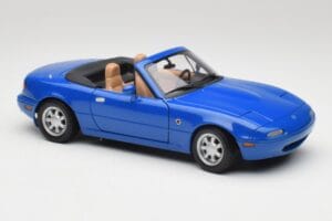 Mazda MX-5 NA Twilight Син Mica Gate 1:18 1013 Метал — снимка 6 от 8