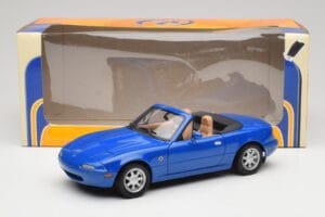 Mazda MX-5 NA Twilight Син Mica Gate 1:18 1013 Метал — снимка 8 от 8