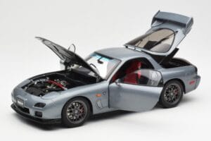 Mazda RX-7 FD Spirit R Type A Сив Metallic AUTOart 1:18 75987 Метал — снимка 2 от 8