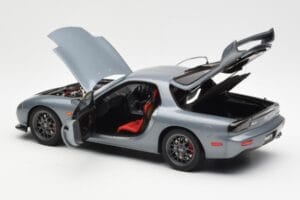 Mazda RX-7 FD Spirit R Type A Сив Metallic AUTOart 1:18 75987 Метал — снимка 5 от 8
