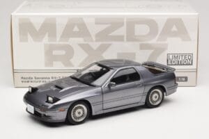 Mazda Savanna RX-7 FC3S Сив Wheelart 1:18 WA180401 Метал — снимка 10 от 10