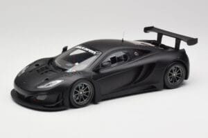 McLaren 12C GT3 Carbon Мат Черен Minichamps 1:18 151121390 Метал