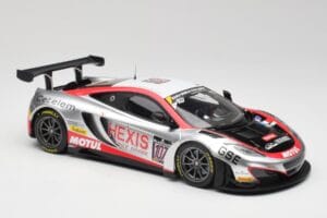 McLaren 12C GT3 Hexis Racing #107 O. Panis / F. Cazenave 24 Hours of Spa 2013 Minichamps 1:18 151131397 Метал — снимка 4 от 6