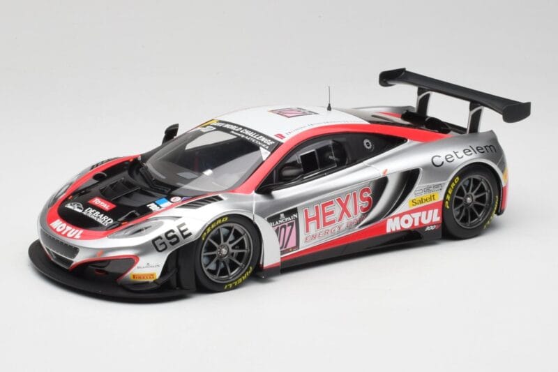 McLaren 12C GT3 Hexis Racing #107 O. Panis / F. Cazenave 24 Hours of Spa 2013 Minichamps 1:18 151131397 Метал