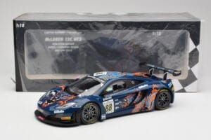 McLaren 12C GT3 #88 Von Ryan Racing A. Barff / T. Goodwin / B. Senna Spa 24 Hours 2013 Minichamps 1:18 151131388 Метал — снимка 6 от 6