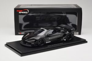 McLaren 720S Liberty Walk Черен TopSpeed 1:18 TS0587 Смола — снимка 6 от 6