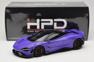 McLaren 765LT Лилав HPD 1:18 HPD18005 Метал — снимка 8 от 8