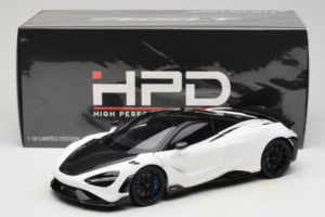 McLaren 765LT Бял HPD 1:18 HOD18007 Метал — снимка 8 от 8