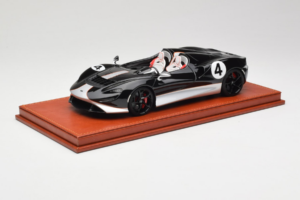 McLaren Elva Черен Сребрист AB Models 1:18 REMC022 Смола — снимка 2 от 7