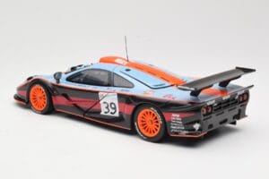 McLaren F1 GTR #39 Gulf R. Bellm / A. Gilbert / M. Sekiya 24 Hours of Le Mans 1997 UT Models 1:18 39725 Метал — снимка 7 от 8