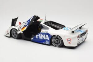 McLaren F1 GTR BMW Motorsport #42 J. Lehto / S. Soper / N. Piquet 24 Hours of Le Mans 1997 Minichamps 1:18 530133742 Метал — снимка 5 от 8