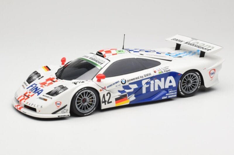 McLaren F1 GTR BMW Motorsport #42 J. Lehto / S. Soper / N. Piquet 24 Hours of Le Mans 1997 Minichamps 1:18 530133742 Метал