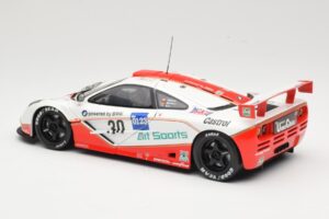 McLaren F1 GTR GT1 #30 West Competition J. Nielsen 1996 UT Models 1:18 39624 Метал — снимка 7 от 8