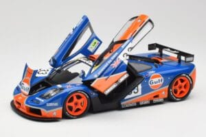 McLaren F1 GTR Gulf Racing #33 S. Bellm / A. Weaver / J. Lehto 24 Hours of Le Mans 1996 Minichamps 1:18 530133633 Метал — снимка 2 от 8