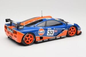 McLaren F1 GTR Gulf Racing #33 S. Bellm / A. Weaver / J. Lehto 24 Hours of Le Mans 1996 Minichamps 1:18 530133633 Метал — снимка 3 от 8