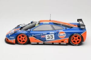 McLaren F1 GTR Gulf Racing #33 S. Bellm / A. Weaver / J. Lehto 24 Hours of Le Mans 1996 Minichamps 1:18 530133633 Метал — снимка 4 от 8