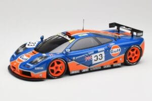 McLaren F1 GTR Gulf Racing #33 S. Bellm / A. Weaver / J. Lehto 24 Hours of Le Mans 1996 Minichamps 1:18 530133633 Метал