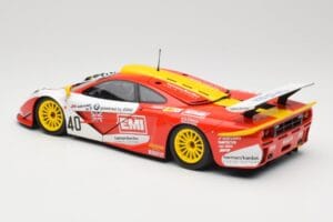 McLaren F1 GTR Gulf Team Davidoff #40 D. O'Rourke / G. Sugden / J. Auberlein 24 Hours of Le Mans 1998 Minichamps 1:18 5301338 — снимка 7 от 8