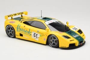 McLaren F1 GTR Harrods Mach One Racing #51 A. Wallace / D. Bell / J. Bell 24 Hours of Le Mans 1995 Minichamps 1:18 530133551  — снимка 6 от 8