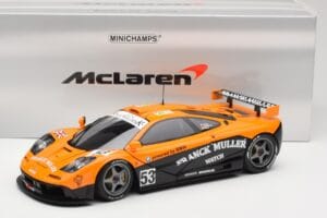 McLaren F1 GTR Kokusai Kaihatsu Racing #53 O. Giroix / J. Sala / P. Deletraz 24 Hours of Le Mans 1996 Minichamps 1:18 5301336 — снимка 8 от 8