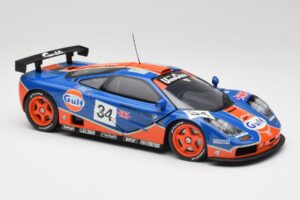McLaren F1 GTR #34 Gulf Racing 1996 UT Models 1:18 39621 Метал — снимка 6 от 8