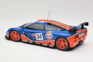 McLaren F1 GTR #34 Gulf Racing 1996 UT Models 1:18 39621 Метал — снимка 7 от 8