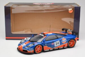 McLaren F1 GTR #34 Gulf Racing 1996 UT Models 1:18 39621 Метал — снимка 8 от 8