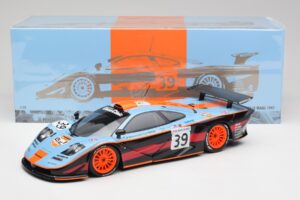 McLaren F1 GTR #39 R. Bellm / A. Gilbert-Scott 24 Hours of Le Mans 1997 Minichamps 1:18 530133739 Метал — снимка 8 от 8