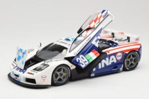 McLaren F1 GTR Team Bigazzi #39 N. Piquet / A. Cecotto / D. Sullivan 24 Hours of Le Mans 1996 Minichamps 1:18 530133639 Метал — снимка 2 от 8