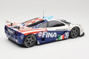 McLaren F1 GTR Team Bigazzi #39 N. Piquet / A. Cecotto / D. Sullivan 24 Hours of Le Mans 1996 Minichamps 1:18 530133639 Метал — снимка 3 от 8