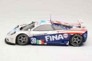 McLaren F1 GTR Team Bigazzi #39 N. Piquet / A. Cecotto / D. Sullivan 24 Hours of Le Mans 1996 Minichamps 1:18 530133639 Метал — снимка 4 от 8