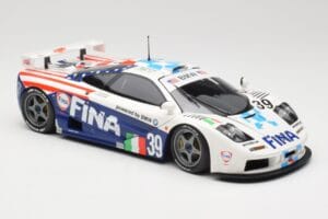 McLaren F1 GTR Team Bigazzi #39 N. Piquet / A. Cecotto / D. Sullivan 24 Hours of Le Mans 1996 Minichamps 1:18 530133639 Метал — снимка 6 от 8