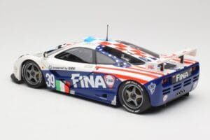 McLaren F1 GTR Team Bigazzi #39 N. Piquet / A. Cecotto / D. Sullivan 24 Hours of Le Mans 1996 Minichamps 1:18 530133639 Метал — снимка 7 от 8