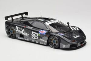 McLaren F1 GTR #59 Ueno Clinic Y. Dalmas / J.J. Lehto / M. Sekiya 24 Hours of Le Mans Winner 1995 Minichamps 1:18 530133559 М — снимка 6 от 8
