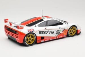 McLaren F1 GTR West Competition #49 J. Nielsen / J. Mass / T. Bscher 24 Hours of Le Mans 1995 Minichamps 1:18 530133549 Метал — снимка 3 от 8