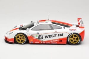 McLaren F1 GTR West Competition #49 J. Nielsen / J. Mass / T. Bscher 24 Hours of Le Mans 1995 Minichamps 1:18 530133549 Метал — снимка 4 от 8