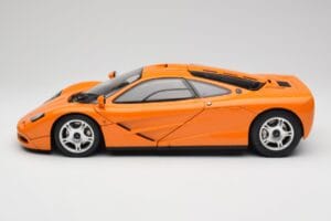 McLaren F1 Оранжев Minichamps 1:12 530133131 Метал — снимка 5 от 9
