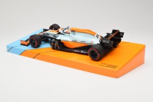 McLaren MCL35M #4 L. Norris 3rd Place Monaco GP 2021 Minichamps 1:18 533212402 Метал — снимка 5 от 6
