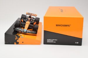 McLaren MCL60 #81 O. Piastri Australian GP 2023 Minichamps 1:18 533231881 Метал — снимка 5 от 5