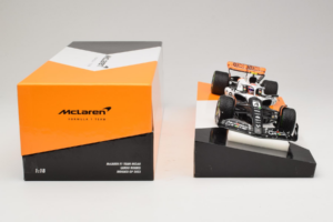 McLaren MCL60 #4 L. Norris McLaren F1 Team Monaco Grand Prix 2023 Minichamps 1:18 533232504 Смола — снимка 6 от 7