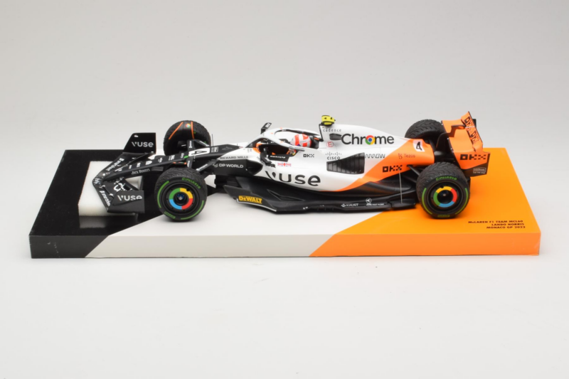 McLaren MCL60 #4 L. Norris McLaren F1 Team Monaco Grand Prix 2023 Minichamps 1:18 533232504 Смола