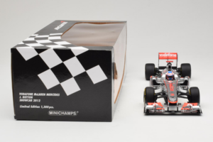 McLaren MP4-27 Mercedes #3 J. Button Vodafone McLaren Showcar F1 2012 Minichamps 1:18 530121873 Метал — снимка 7 от 7